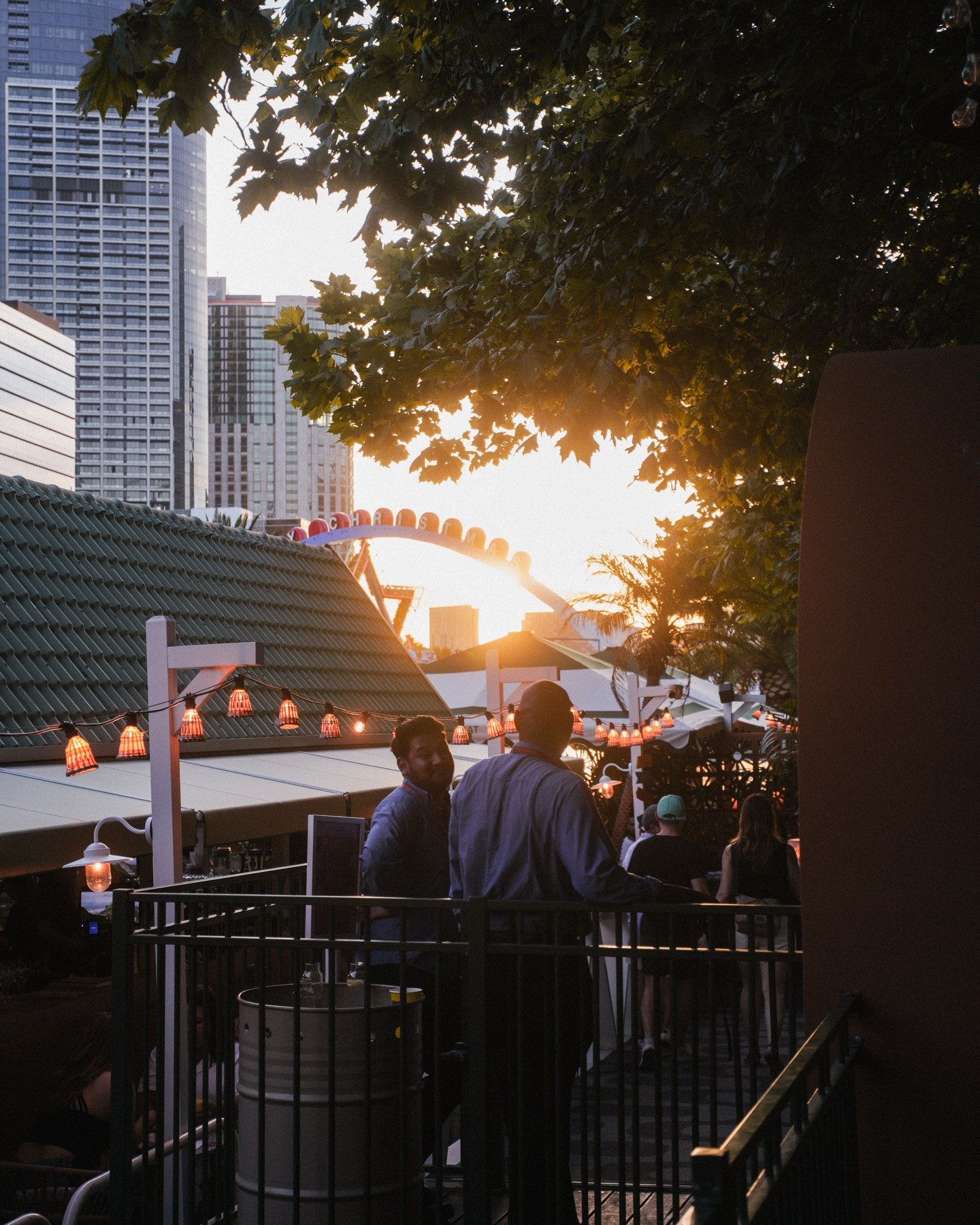 Melbourne City after sunset · 3