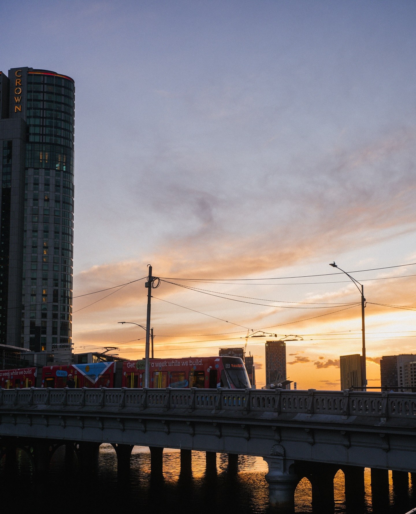 Melbourne City after sunset · 4