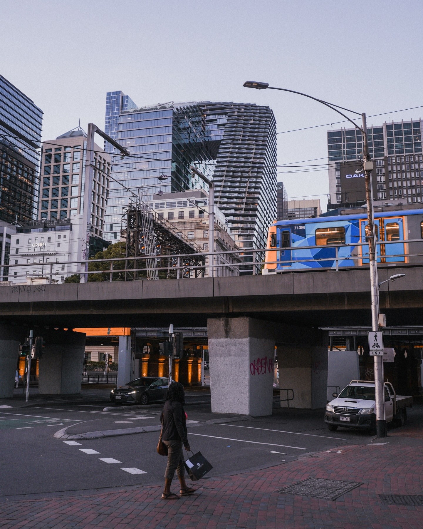 Melbourne City after sunset · 5