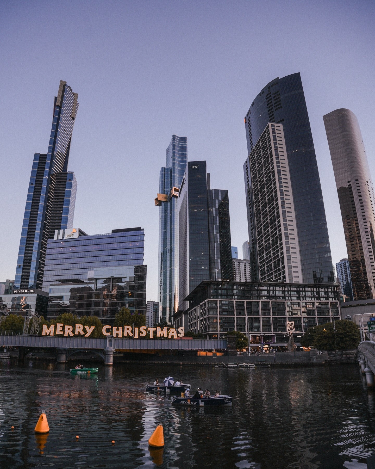 Melbourne City after sunset · 6