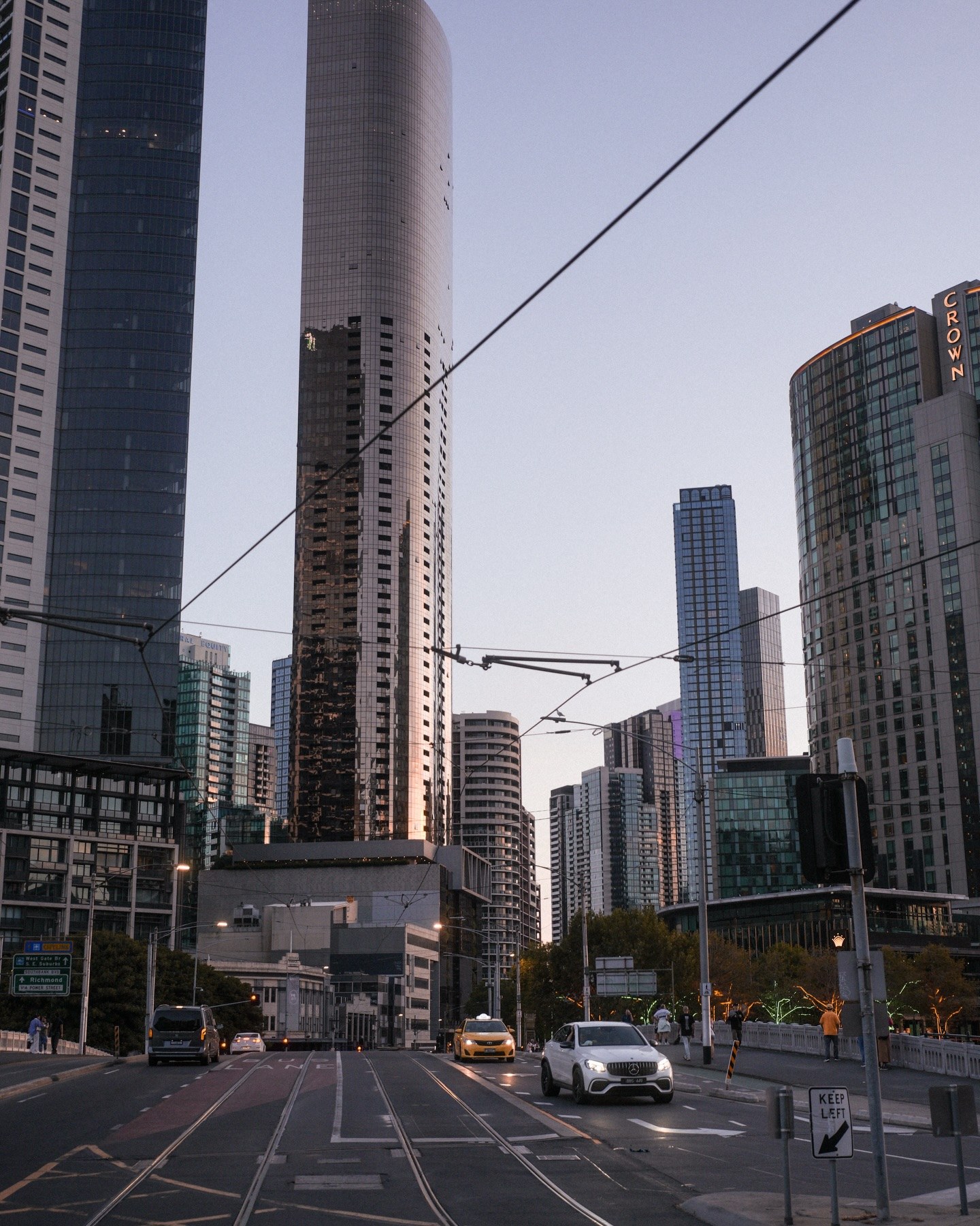 Melbourne City after sunset · 7