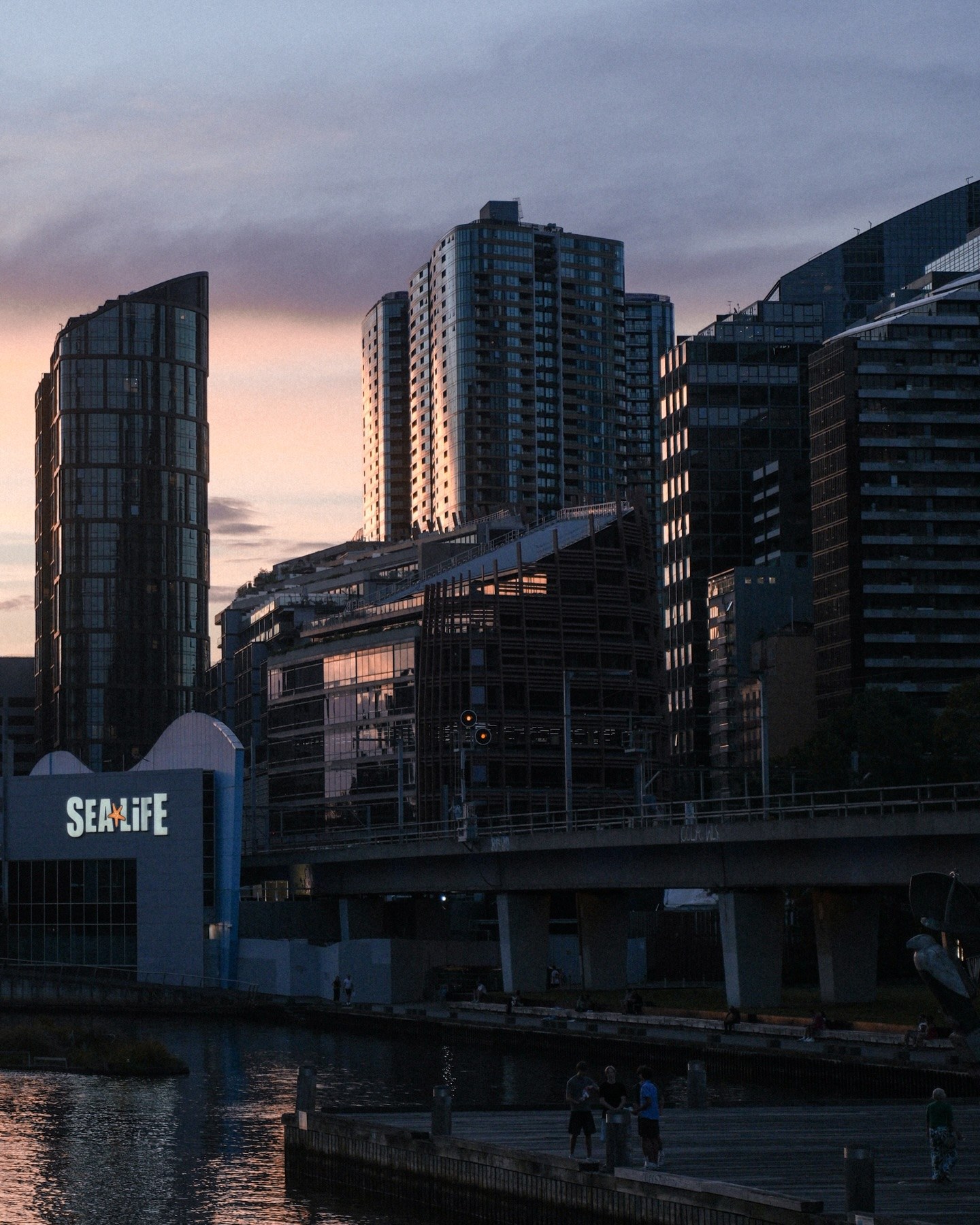 Melbourne City after sunset · 8