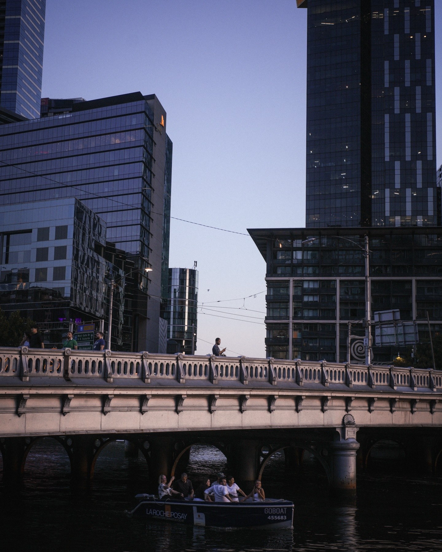 Melbourne City after sunset · 9